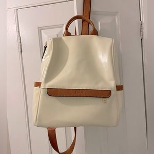 Quality faux leather book bag